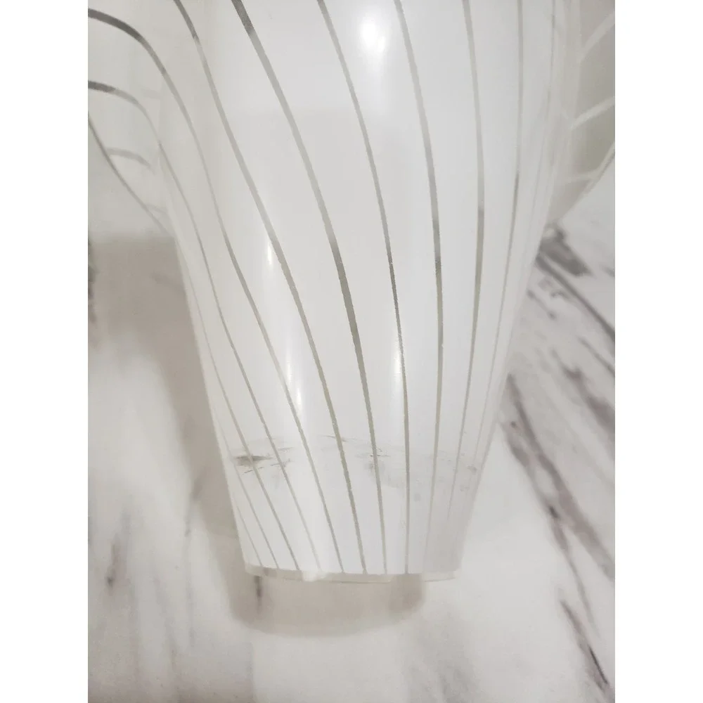 REPLACEMENT SHADE - Vintage Calla Lily‎ Six Shade Table Lamp White #2